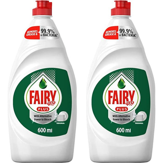 Fairy Dishwash Regular 10x(2x600ml)