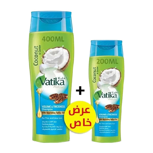 Dabur Vatika Shmp Vol&Thk 12x400+200ml