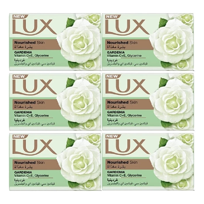 Lux Soap Nourished Floweralur 8x6x170gm