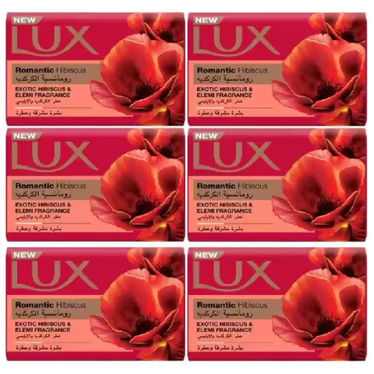 Lux Soap Rmntc Hibiscs Flower 8x6x170gm