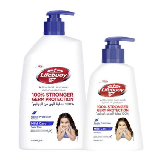 Lifebuoy H/W Mild Blue 6x(500ml+200ml)