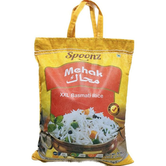 Spoonz Mehak XXL Basmati Rice 8x5kg
