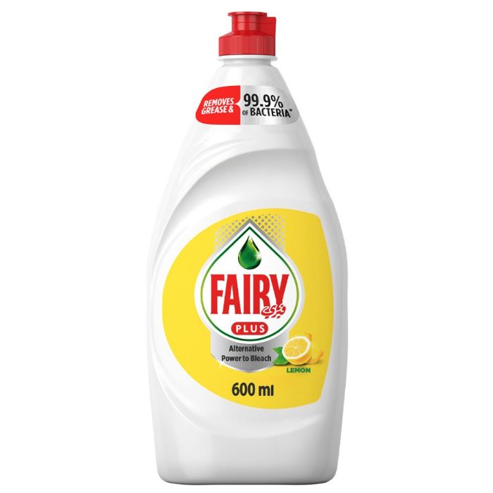 Fairy Dishwash Liquid Lemon 12x600ml