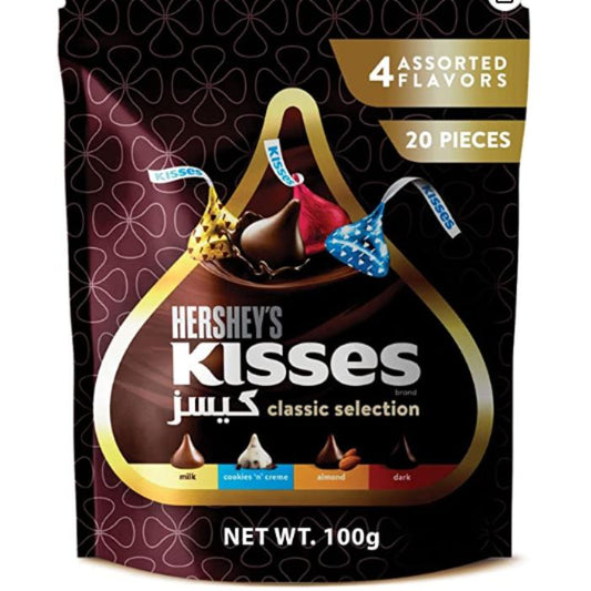 Hershey's Kisses Classic Assortd 2x100gm