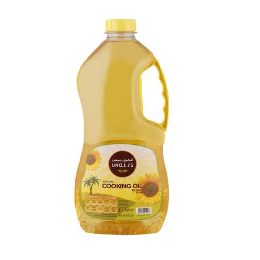 Uncle J`s Cooking Oil W/Handle 6x1.5Ltr