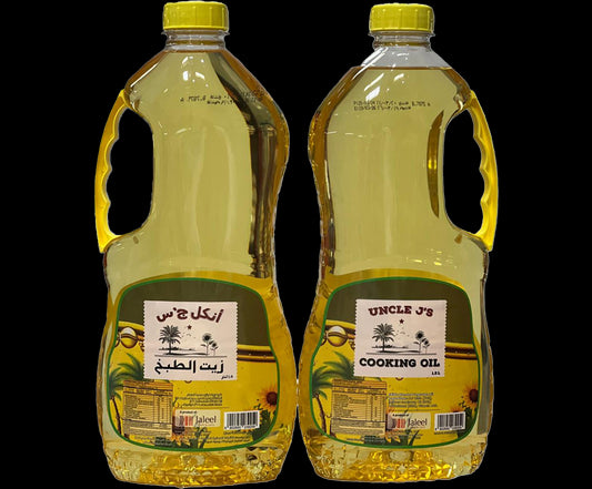 Uncle J`s Sunflower Oil 3(2x1.5ltr)T/PAC