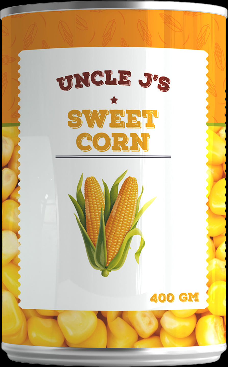 Uncle J`s Sweet Corn 4x6x400gm