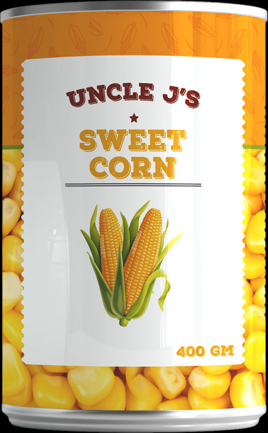 Uncle J`s Sweet Corn 4x6x400gm