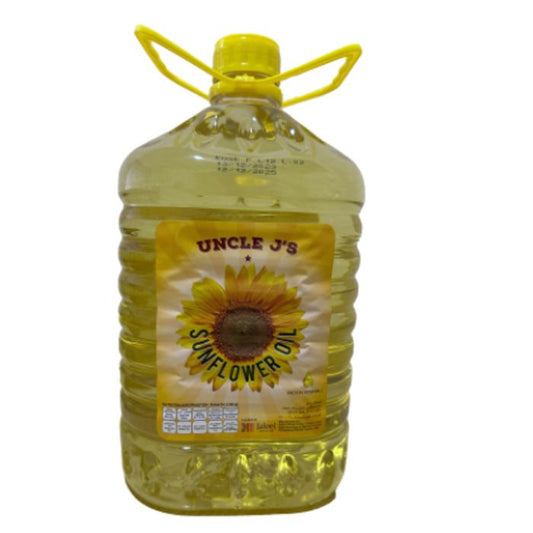 Uncle J`s Sunflower Oil 4x5ltr