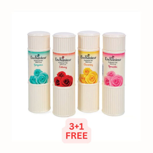 Enchanteur Talc Assorted 12x(3+1)x125gm