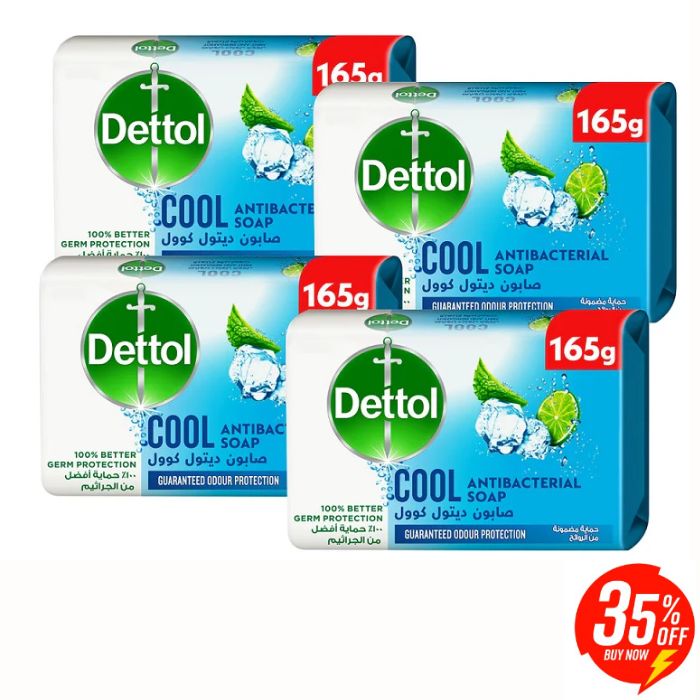 Dettol Soap Cool 35% Off 12x4x165gm