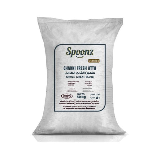 Spoonz Chakki Fresh Atta 50kg