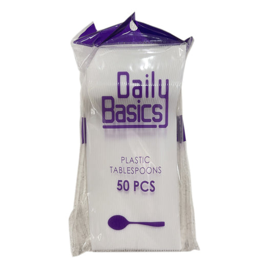 Daily Basics Plastic Table Spoon40x50Pcs
