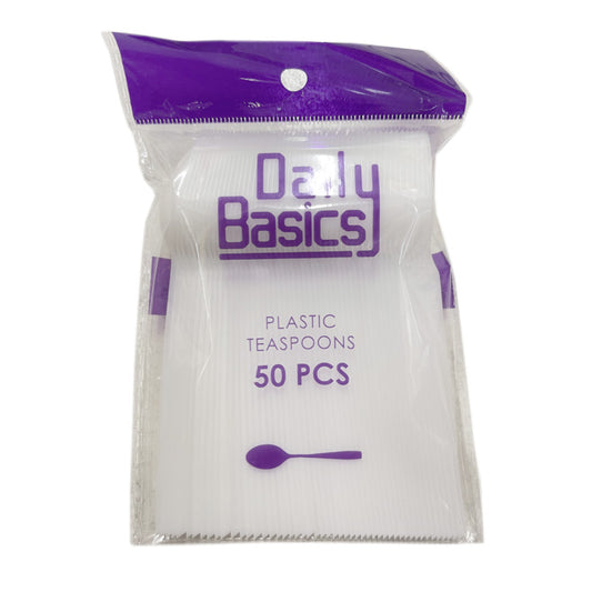 Daily Basics Plastic Tea Spoon 40x50Pcs