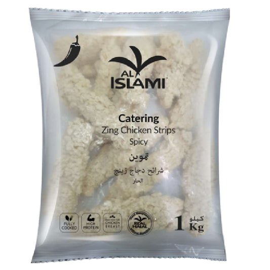 Al Islami ZingChicken StripsSpicy10x1kg
