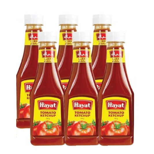 Hayat Tomato Kecthup 6x325gm