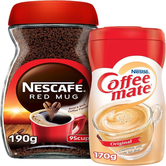 Nescafe Red Mug 6x190+ Coffee Mate 170gm