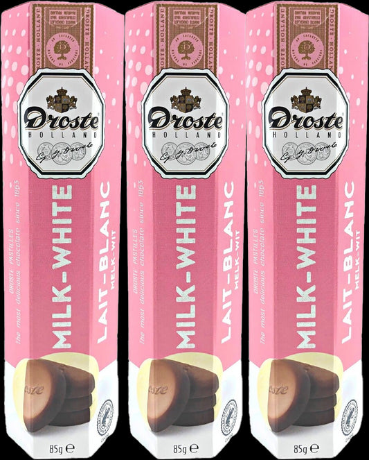Droste Milk WhiteChcolate Roll 12x12x85g