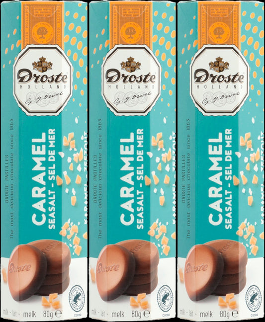 Droste Milk Carml&SeaSalt Roll 12x12x80g