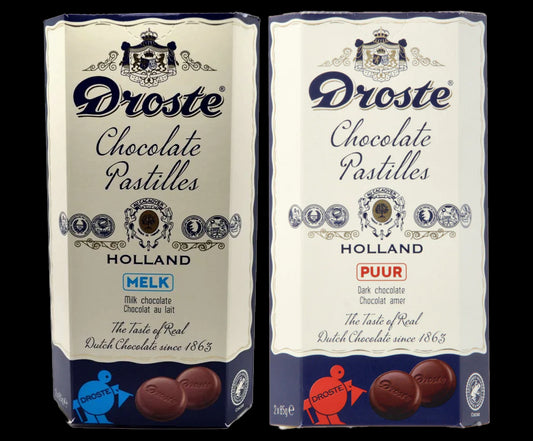 Droste Milk Choc T/Pack Roll 8x(2x85g)
