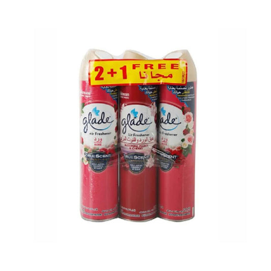 Glade Air Frshnr Rose+Cherry 16x3x300ml