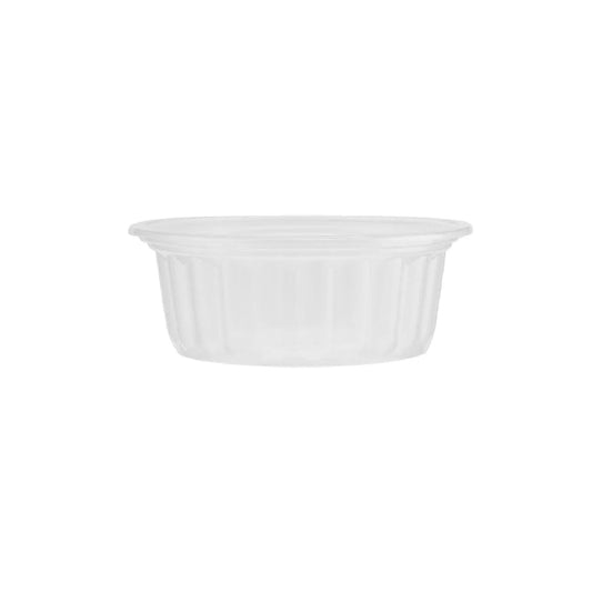 Plastic Clear Bowl+Lid (200CC)20x50pcs