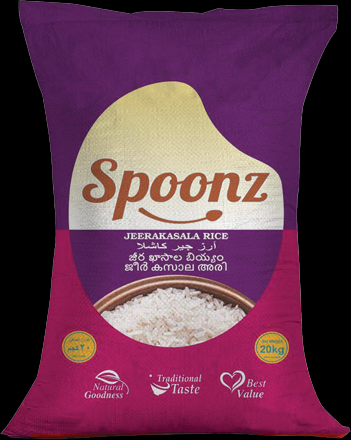 Spoonz Jeerakasala Rice 18kg