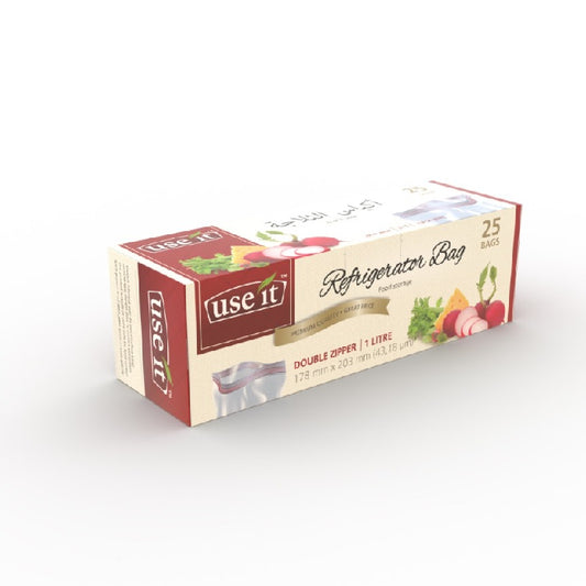 Use it Refrig Bags DB 1ltr(24x25 Pcs)