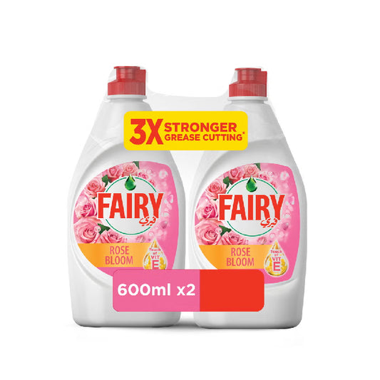 Fairy Dishwash Rose 10x(2x600ml)