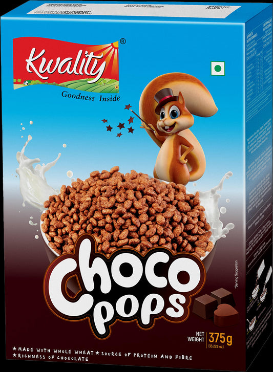 Kwality Choco Pops 24x375gm