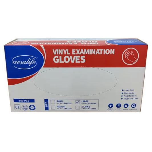 Vinyl Gloves United H (L)10x100Pcs