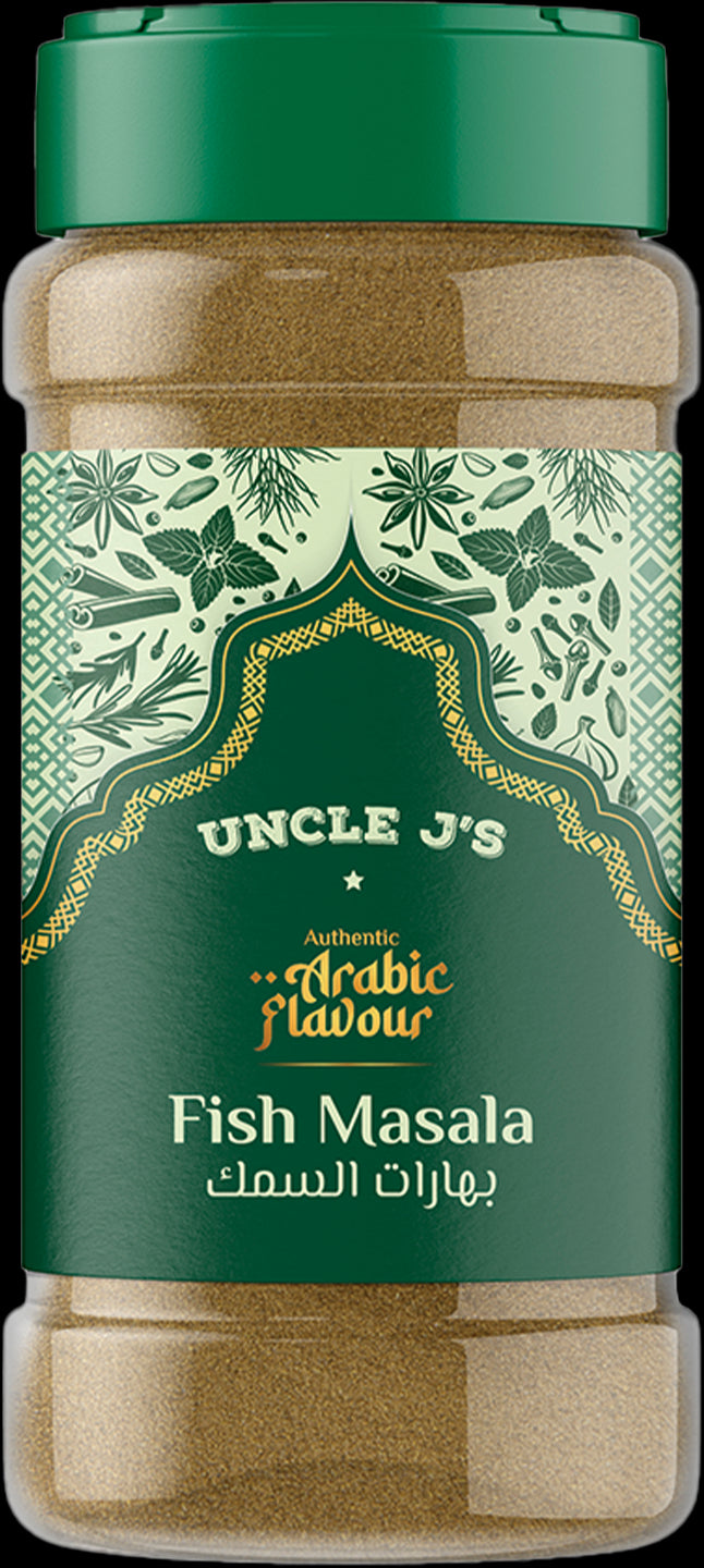 Uncle J’s Fish Masala Powder 200gm Btl