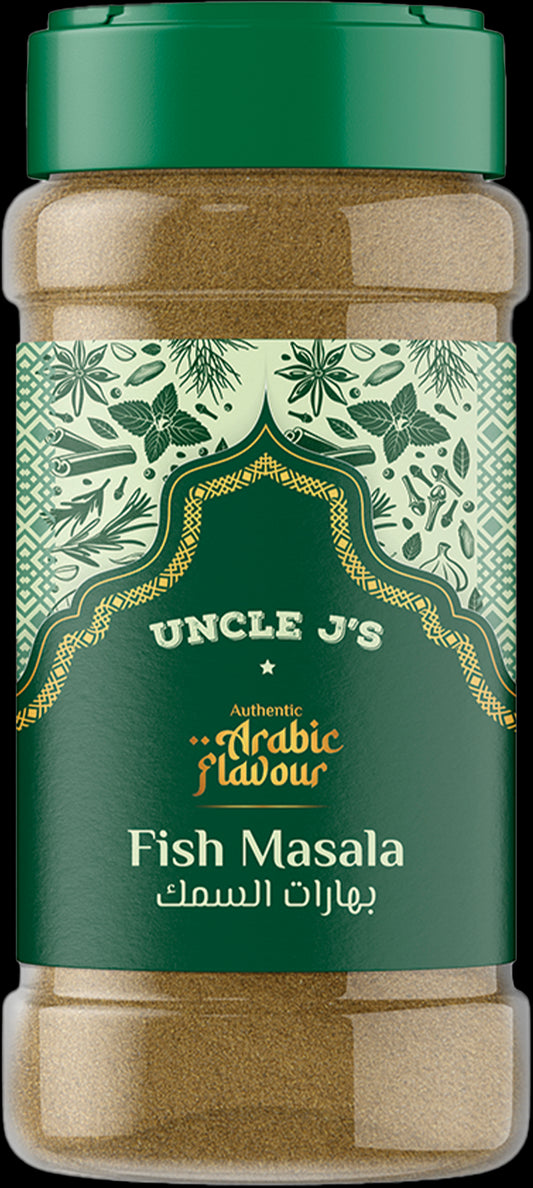 Uncle J’s Fish Masala Powder 200gm Btl