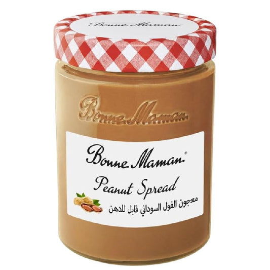 Bonne Maman Peanut butter smooth 6x325gm