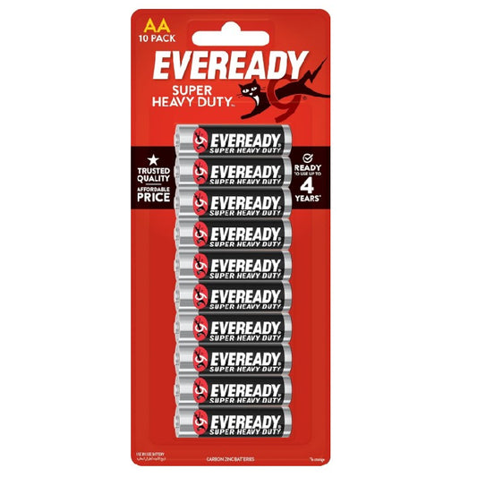 Eveready Battery 1215HP10 AA 10 pcs