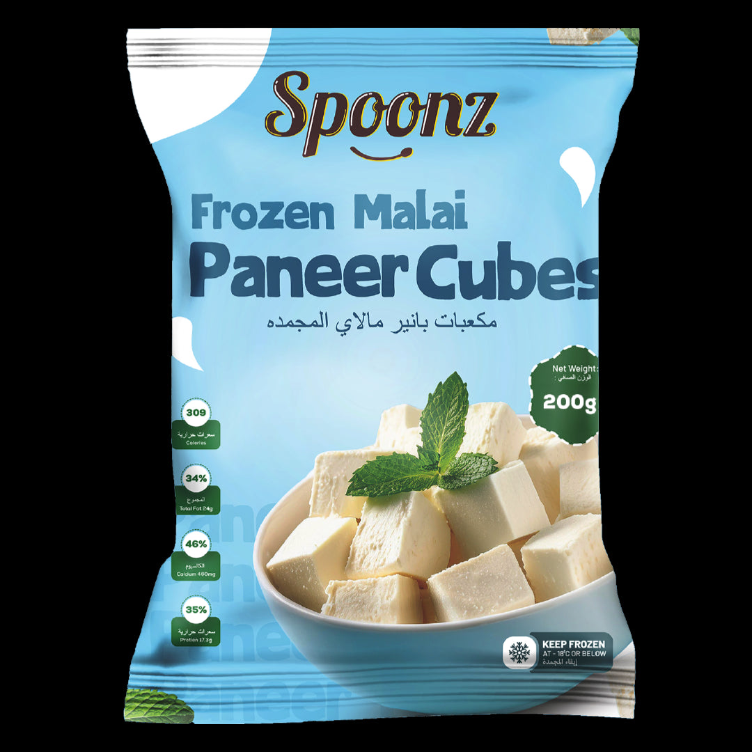 Spoonz Frozen Paneer Cube 40x200gm